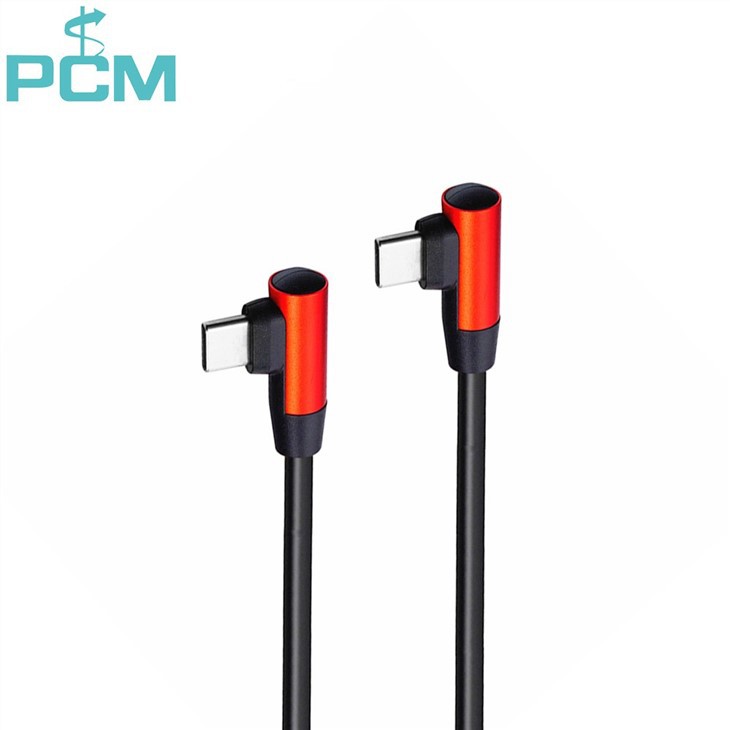 USB-C 3.1 GEN2 Right Angle USB Type C Cable,Red