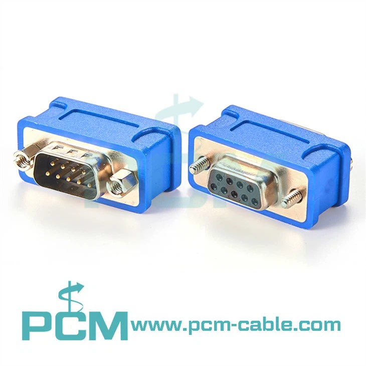 CAN bus termination resistor D-sub 9 pin male female connector