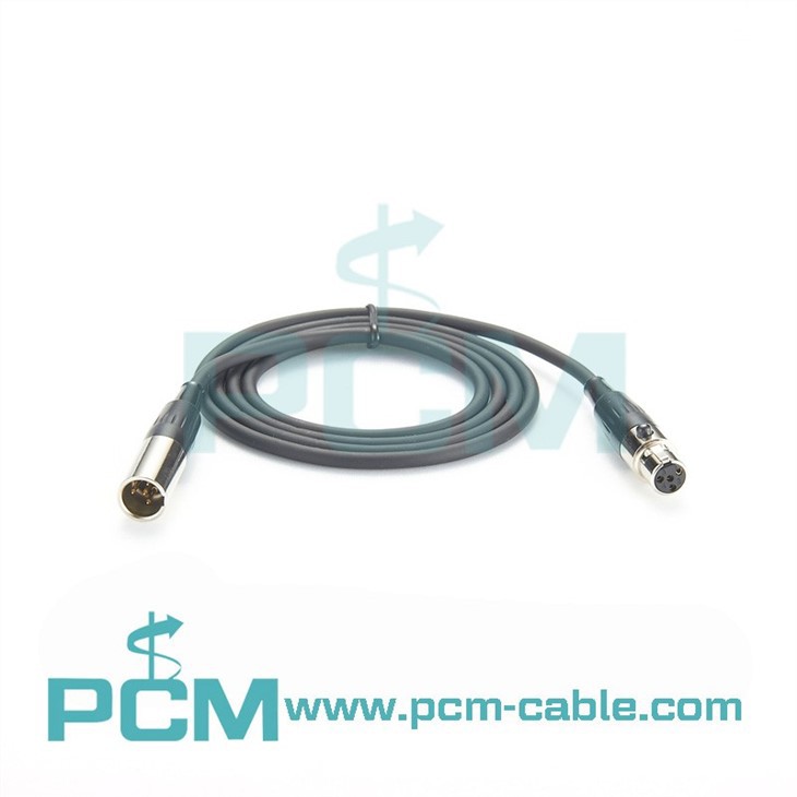 Mini XLR Male To Female Cable