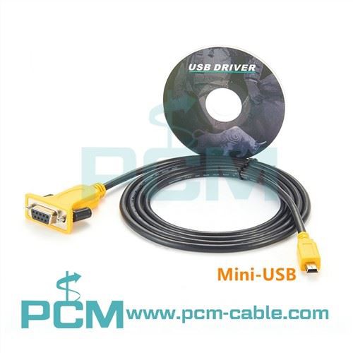 USB صغير إلى كابل تسلسلي DB9