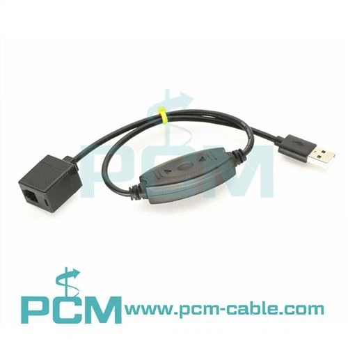 محول صوت لسماعة الهاتف من USB إلى RJ9