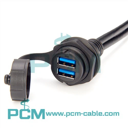 USB 3 برأسين.0 كابل مقاوم للماء