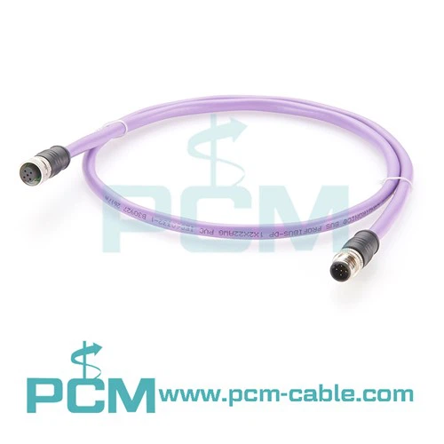 تجميعات الكابلات PROFIBUS M12 إلى M12