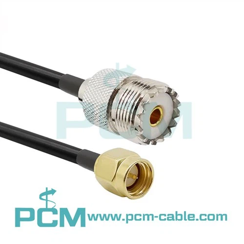 UHF إلى كابل SMA