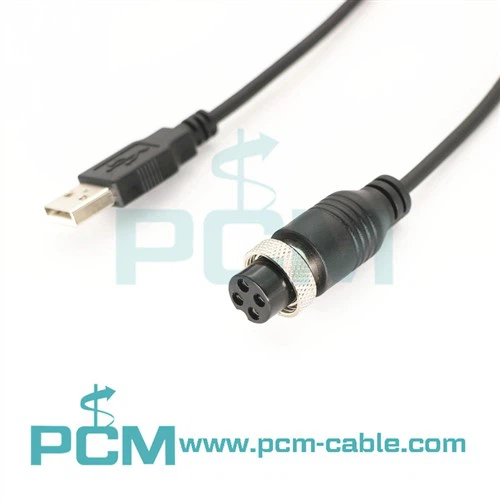 USB إلى الطيران GX12 GX16 كابل DC