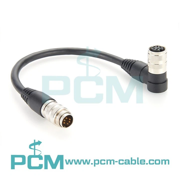 Right Angle AISG 1.1 and 2.0 compliant control cables 90 degree