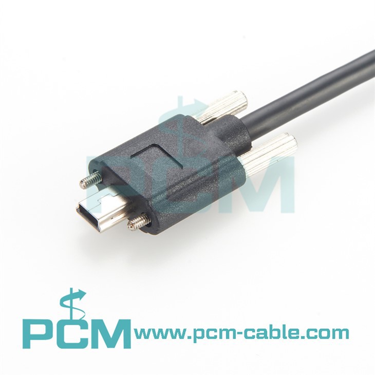 Screw Lock USB 2.0 device cable machine vision industrial camera cable