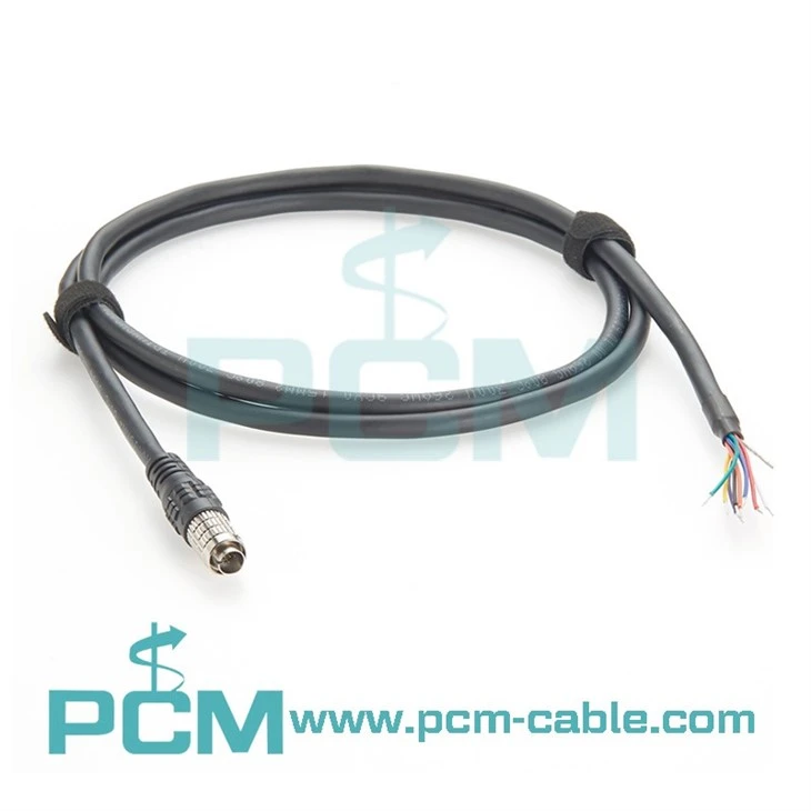 GPIO Hirose HR25 8 Pin for FLIR Point Grey Basler GIGE AVT Industrial CCD Camera Lens Trigger Flying Cable