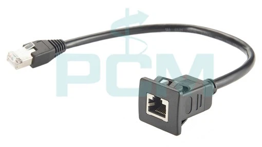 snap in panel mount RJ45 cable RJ45 male to female extension cable snap in panel mount RJ45 cable RJ45 male to female extension cable