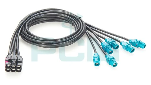 Rosenberger H-MTD Connecting Cable 6 Port Automotive Ethernet wiring harness H-MTD Rosenberger H-MTD Connecting Cable 6 Port Automotive Ethernet wiring harness H-MTD