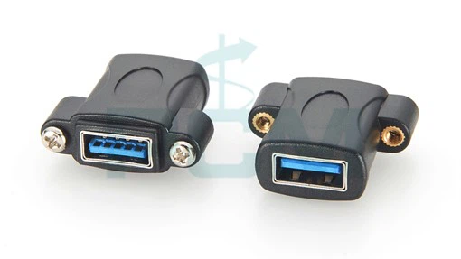 USB 30 panel mount coupler USB 30 panel mount coupler