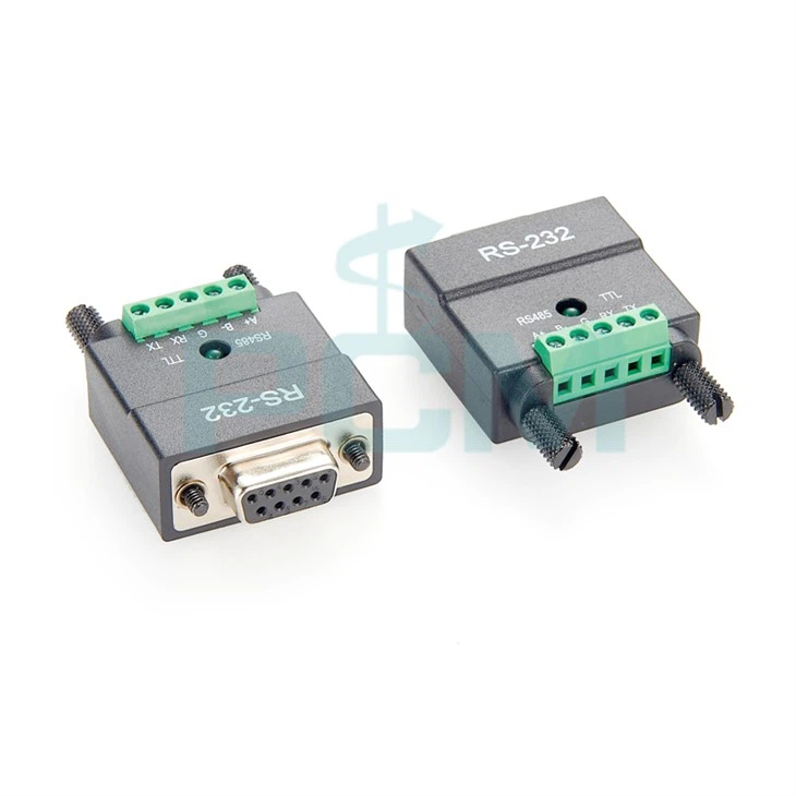 Industrial grade RS232 to RS485 serial converter