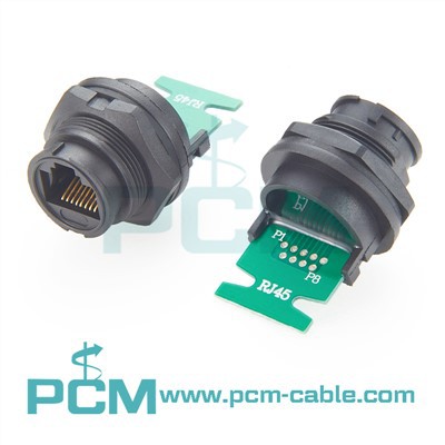 RJ45 إلى محول لحام لوحة PCB
