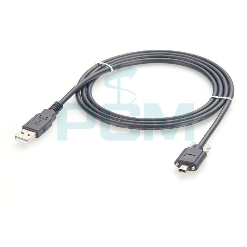 USB 20 Cable Screw Lock Cable Stationary Industrial Scanner Cable USB 20 Cable Screw Lock Cable Stationary Industrial Scanner Cable