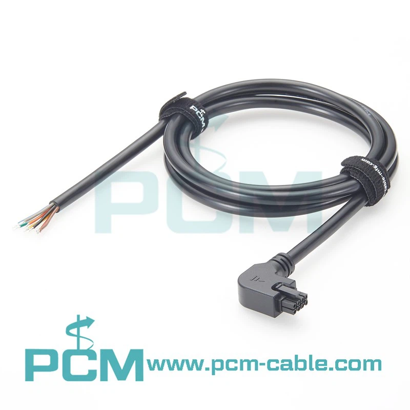 Left Angle 8 Pin Micro-Fit Molex Cable Harness OTS Power Cable Assembly Left Angle 8 Pin Micro-Fit Molex Cable Harness OTS Power Cable Assembly