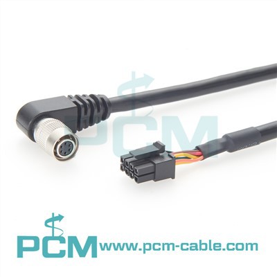 كابل إدخال/إخراج الكاميرا Hirose HR10A إلى Molex Micro - مجموعة كابل Fit 3.0