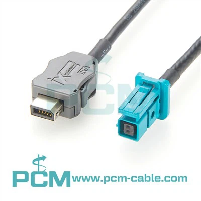 Matenet Female إلى IX IX Industrial Clop Automotive Ethernet Cable